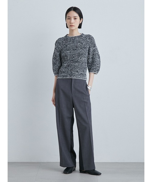「MIESROHE」 半袖ニット ONE SIZE ピンク レディース_画像7