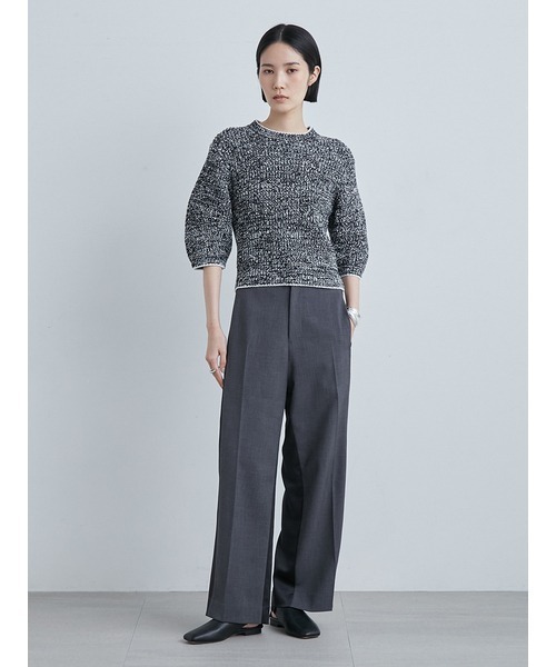 「MIESROHE」 半袖ニット ONE SIZE ピンク レディース_画像8