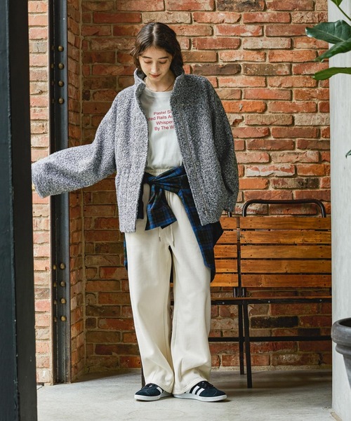 「GEORGE'S」 ブルゾン MEDIUM ブラック レディース_画像9
