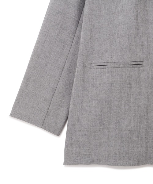 「JILL by JILL STUART」 テーラードジャケット MEDIUM ダークグレー レディース_画像5