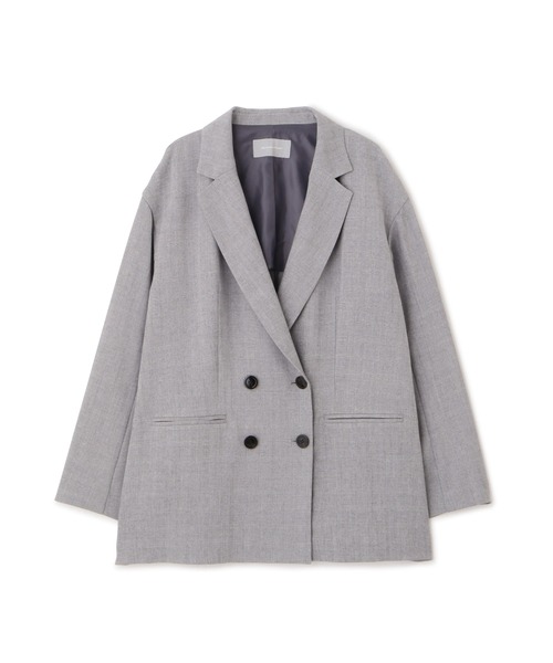 「JILL by JILL STUART」 テーラードジャケット MEDIUM ダークグレー レディース_画像8