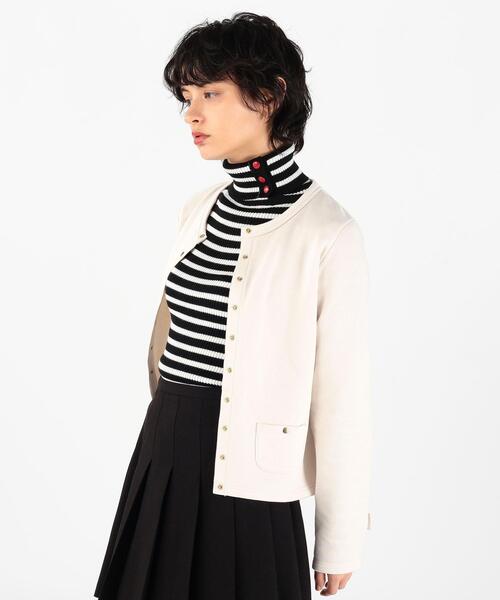 「To b. by agnes b.」 カーディガン 38 ホワイト系その他 レディース