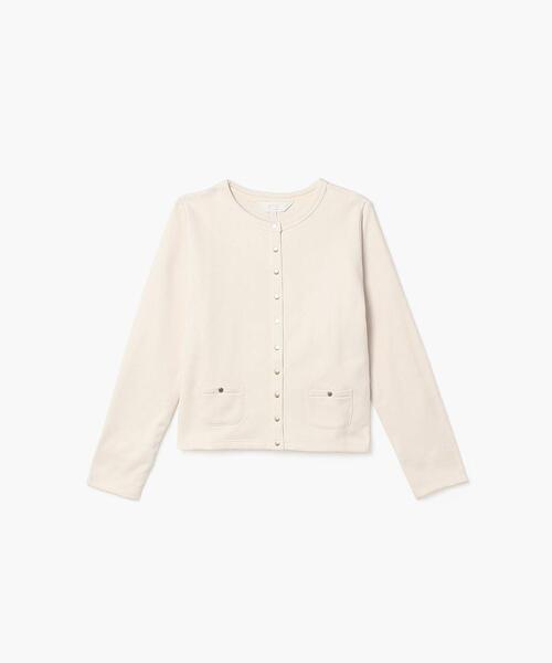 「To b. by agnes b.」 カーディガン 38 ホワイト系その他 レディース