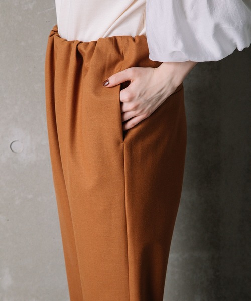 「MARECHAL TERRE」 イージーパンツ LARGE パープル レディース_画像6