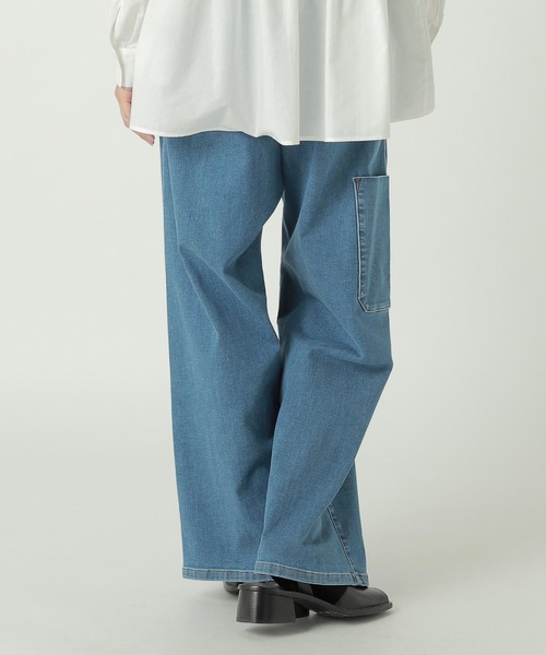 ZUCCa（ズッカ） ワイドパンツ パンツ HYPER STRETCH LIGHT DENIM / S