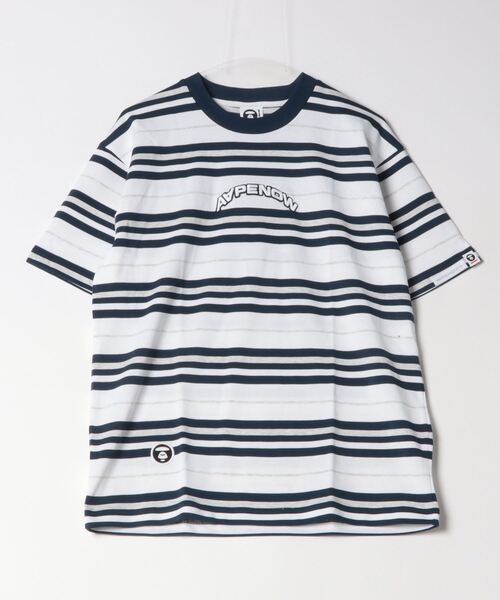 「AAPE BY A BATHING APE」 半袖Tシャツ SMALL ホワイト系その他7 メンズ_画像2