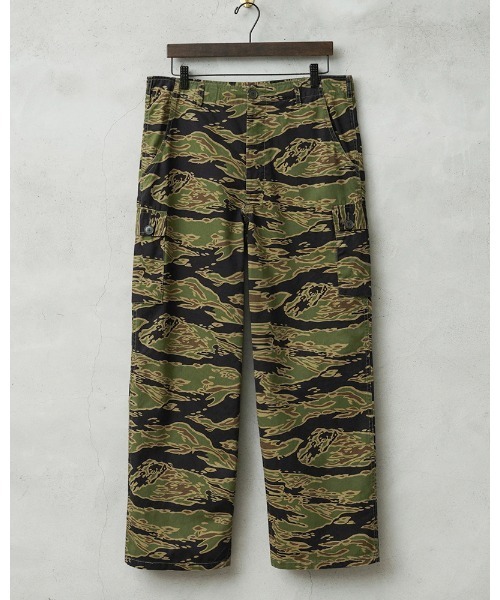 WAIPER.inc カーゴパンツ 米軍 タイガーストライプカモ カーゴ