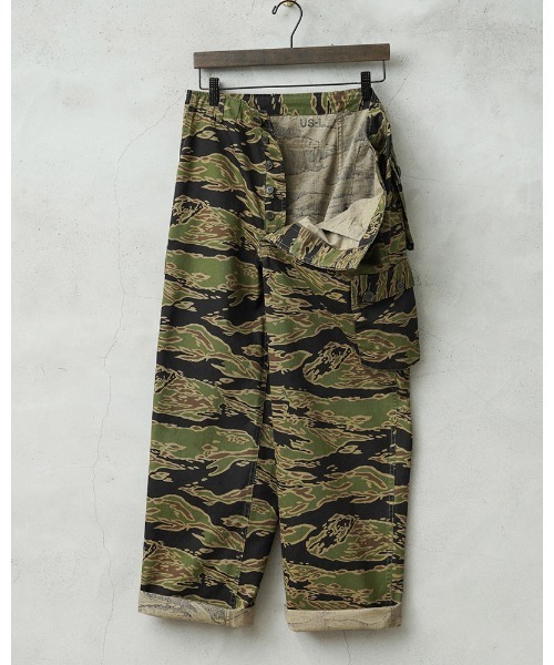 WAIPER.inc カーゴパンツ 米軍 タイガーストライプカモ カーゴ