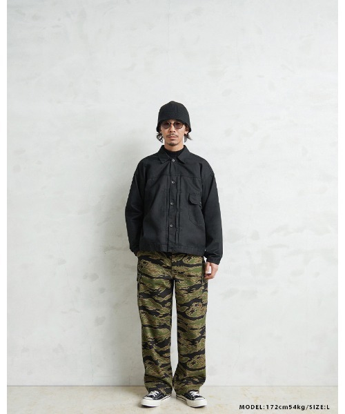 WAIPER.inc カーゴパンツ 米軍 タイガーストライプカモ カーゴ