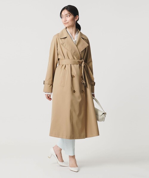 BEAUTY&YOUTH コットンブレンド ギャバ トレンチ コート BEAUTY&YOUTH UNITED ARROWS（ビューティーアンドユースユナイテッド