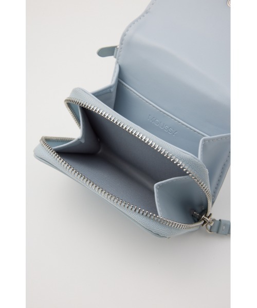 MOUSSY（マウジー） 二つ折り 二つ折り財布 財布 STRAP ウォレット