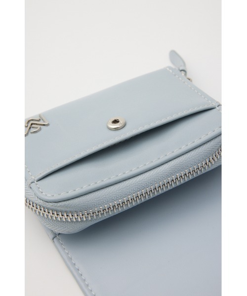 MOUSSY（マウジー） 二つ折り 二つ折り財布 財布 STRAP ウォレット