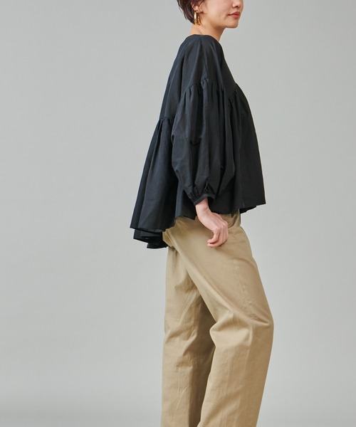 「marmors」 長袖ブラウス 36 ホワイト レディース_画像9