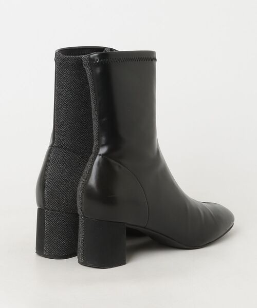 「CHARLES & KEITH」 ショートブーツ 37 ブラック レディース_画像2