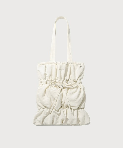 エコバッグ WOMEN CLOVER HEART SHIRRING RIBBON ECO BAG_5