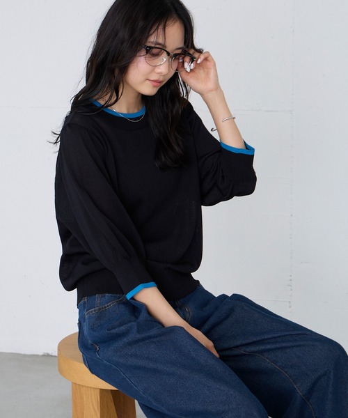 forksy.（フォルクシー） サマーニット ニット セーター 「forksy