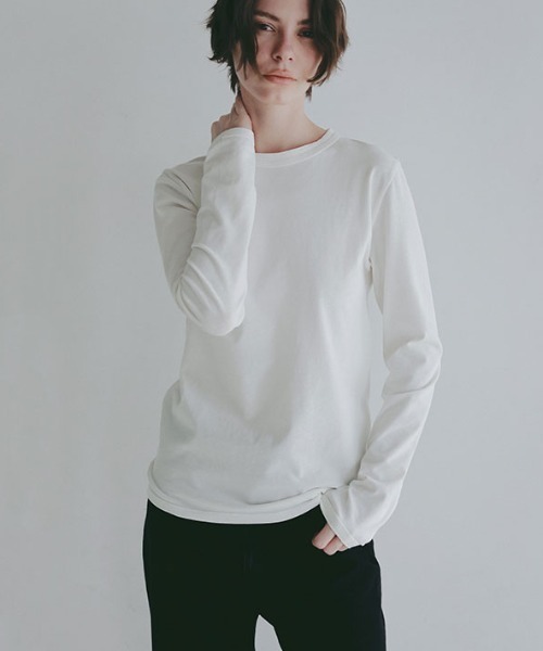 ETRE TOKYO（エトレトウキョウ） tシャツ アウトステッチクルーネック