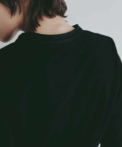 ETRE TOKYO（エトレトウキョウ） tシャツ アウトステッチクルーネック