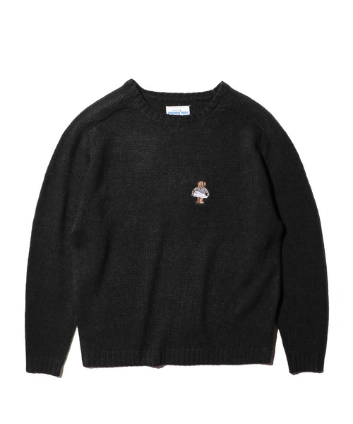 「Gerry Cosby」 長袖ニット MEDIUM ネイビー メンズ_画像3
