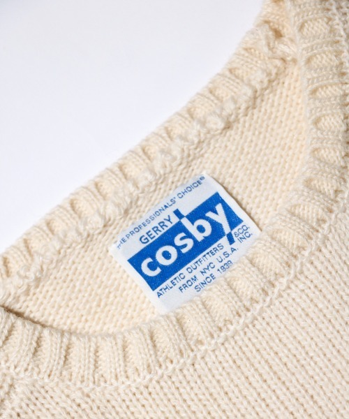 「Gerry Cosby」 長袖ニット MEDIUM ネイビー メンズ_画像4