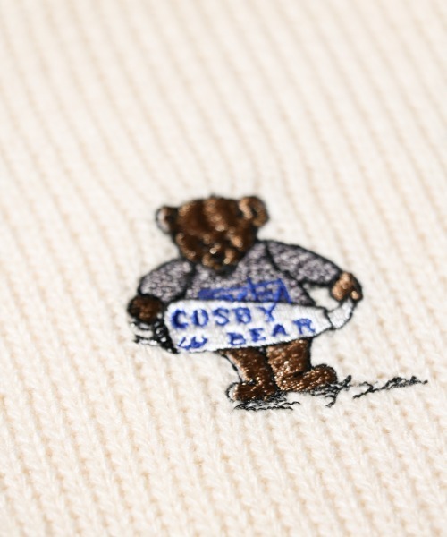 「Gerry Cosby」 長袖ニット MEDIUM ネイビー メンズ_画像6