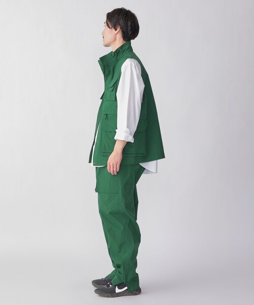 「+phenix」 スラックス MEDIUM グリーン メンズの画像