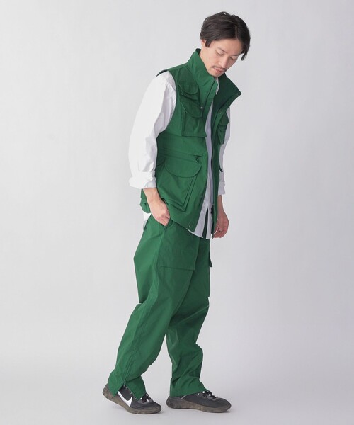 「+phenix」 スラックス MEDIUM グリーン メンズの画像