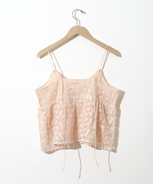 flower キャミソール シアーフラワービスチェ2 : ZOZOTOWN Yahoo!店