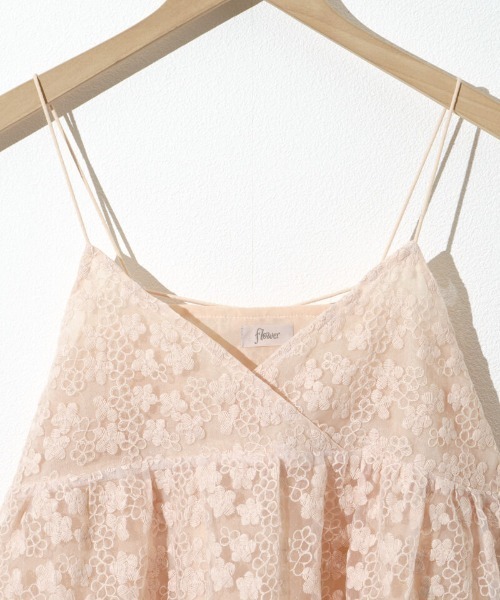 flower キャミソール シアーフラワービスチェ2 : ZOZOTOWN Yahoo!店