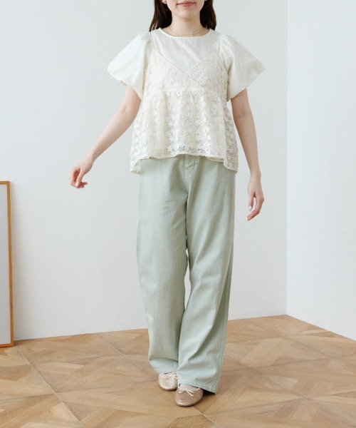 flower キャミソール シアーフラワービスチェ2 : ZOZOTOWN Yahoo!店