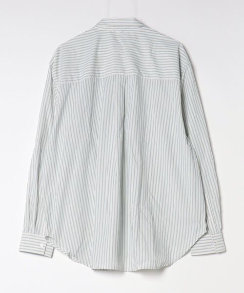 「BROKEN BASE」 長袖シャツ LARGE ブルー メンズ_画像2