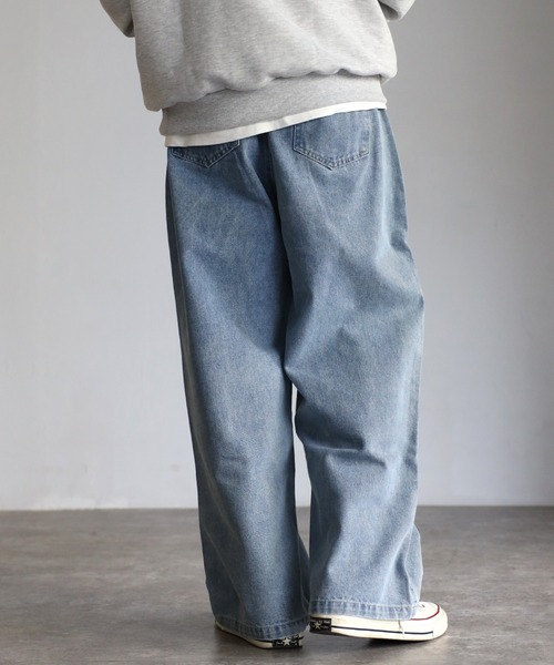 「CREARE -LINO-」 デニムパンツ S ベージュ メンズ_画像7