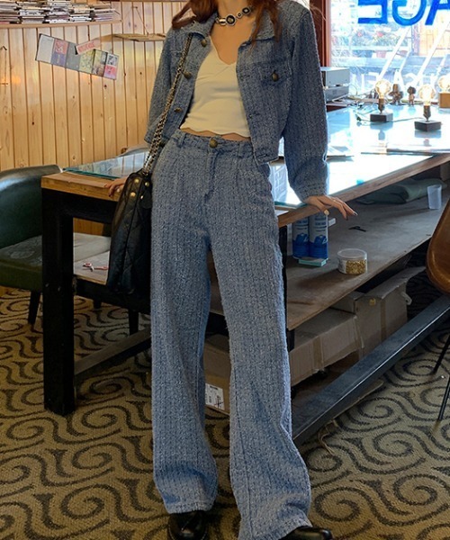 「N.s」 セットアップ M ブルー レディース_画像7