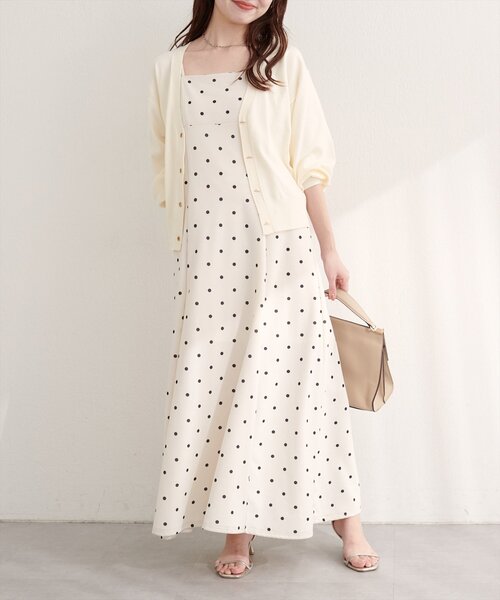 「natural couture」 カーディガン FREE グレイッシュベージュ レディース_画像8