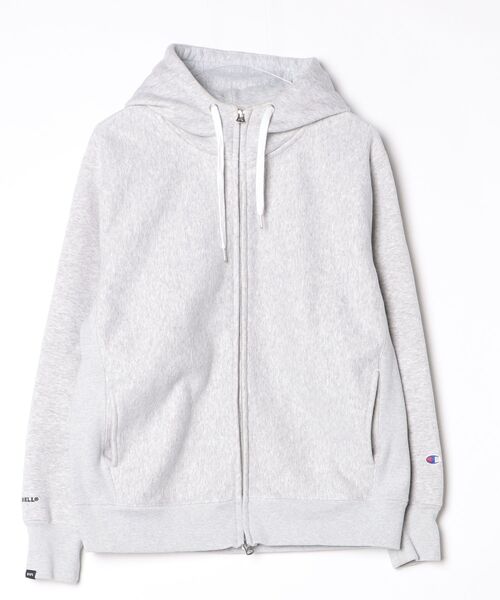 Champion（チャンピオン） ジップアップパーカー LARGE グレー メンズ