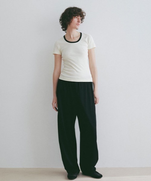 ETRE TOKYO（エトレトウキョウ） tシャツ 半袖 three dotsオーガニック