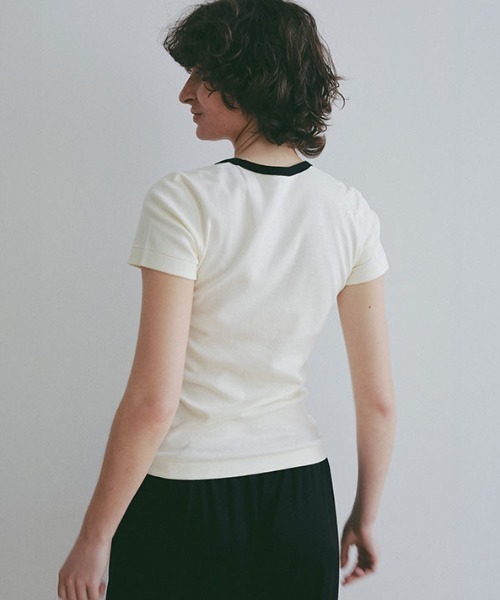 ETRE TOKYO（エトレトウキョウ） tシャツ 半袖 three dotsオーガニック