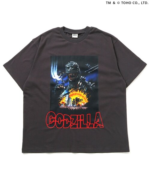 ゴジラ×トヨタパブリカ　コラボTシャツ BREEZE（ブリーズ） 「リンク」WEB限定 ゴジラプリントTシャツ(大人