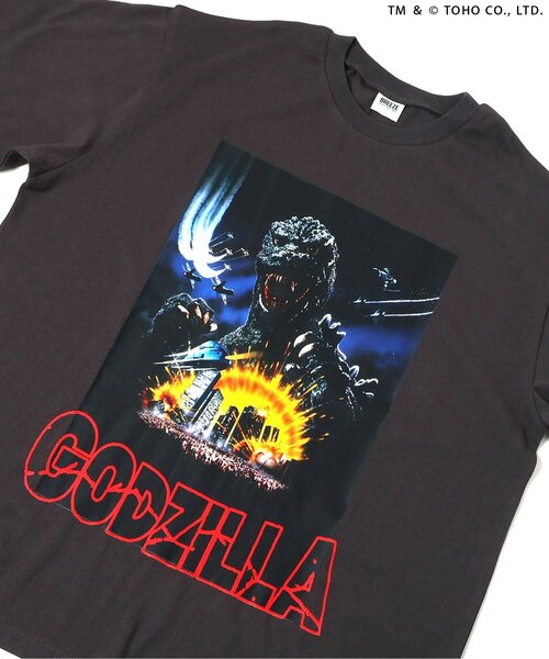 BREEZE（ブリーズ） 「リンク」WEB限定 ゴジラプリントTシャツ(大人