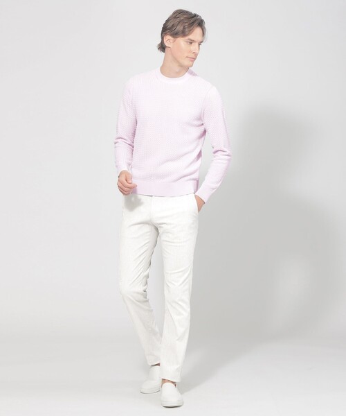 「EPOCA UOMO」 パンツ 46 ライトグレー メンズ_画像2