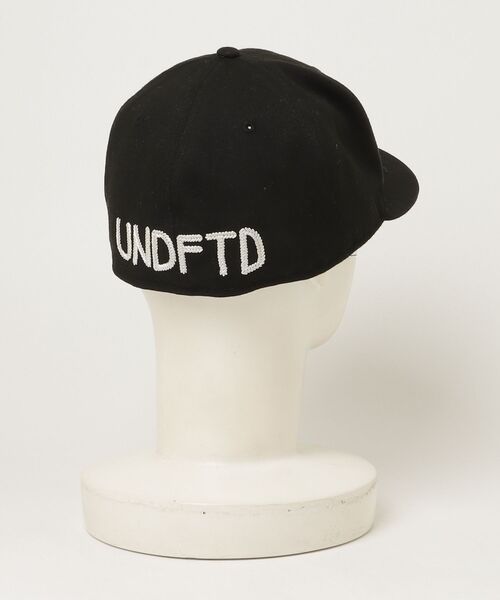 「UNDEFEATED 」 キャップ「NEW ERAコラボ」 7 3/8 ブラック メンズ_画像2