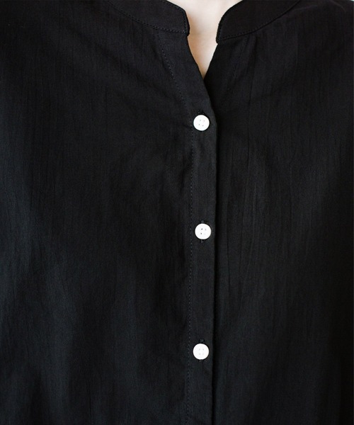 「haco!」 「refined works」半袖ブラウス ONE SIZE ブラック レディース_画像4