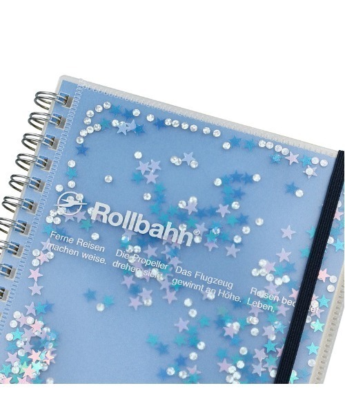 Rollbahn 手帳 ロルバーン ポケット付メモ グリッター L : ZOZOTOWN