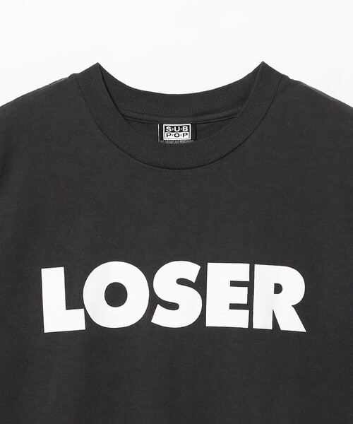 SUB POP tシャツ S/S PRINT TEE LOSER メンズ : ZOZOTOWN Yahoo!店