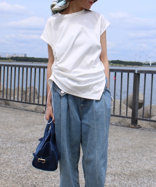 Scrap Book（スクラップブック） tシャツ 「HERENCIA」絞りTシャツ