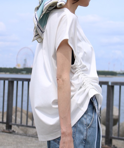 Scrap Book（スクラップブック） tシャツ 「HERENCIA」絞りTシャツ