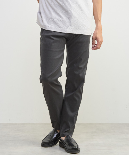 MEN'S MELROSE チノパン メランジライトハイパー5ポケットパンツ