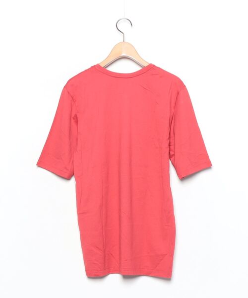 「ATON」 半袖Tシャツ 2 レッド レディース_画像2
