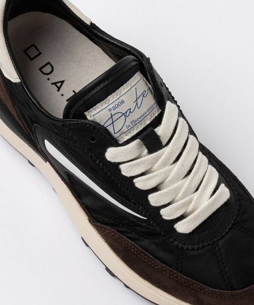 「D.A.T.E.」 ローカットスニーカー 37 ブラック レディース_画像7