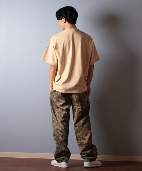 「POLeR」 半袖Tシャツ L ベージュ メンズ_画像7